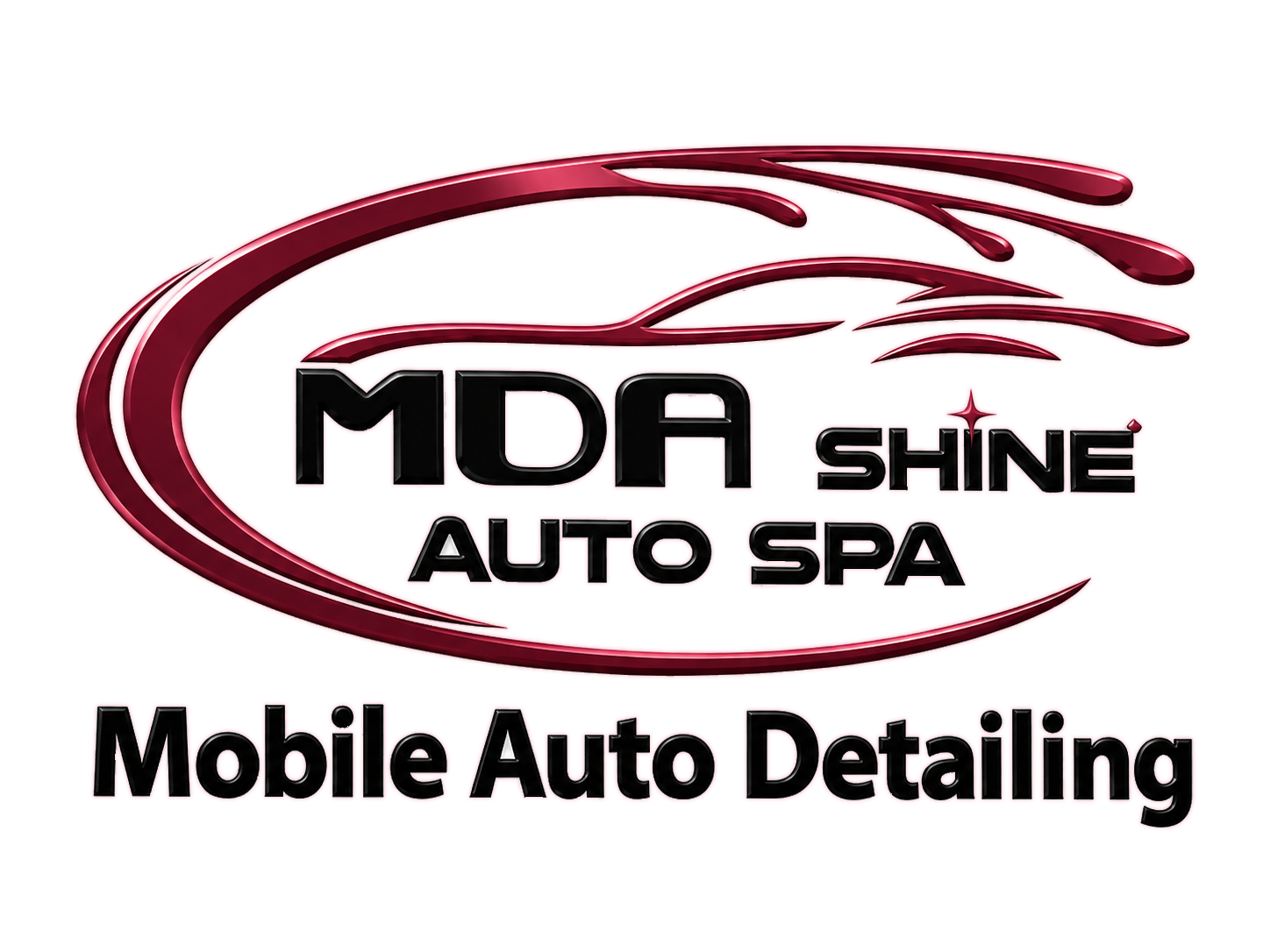 MDA Shine Auto Spa Logo